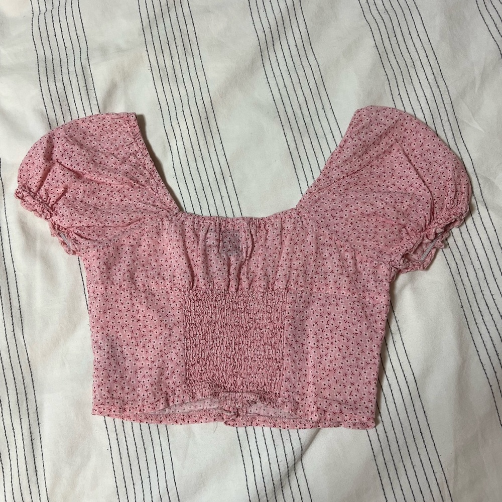Pink Princess Polly Top - Picture 2 of 3